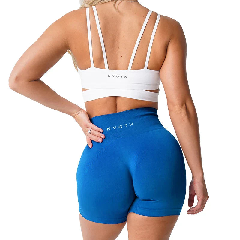 Short Feminino de Treino Sem Costura
