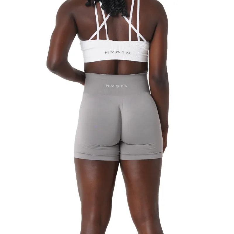 Short Feminino de Treino Sem Costura